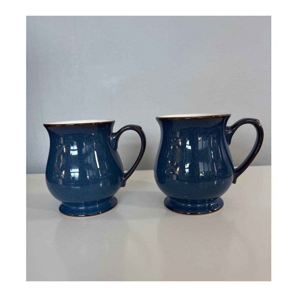 Denby Imperial Blue Craftsman Mugs
